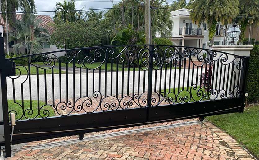 Gate restoration project